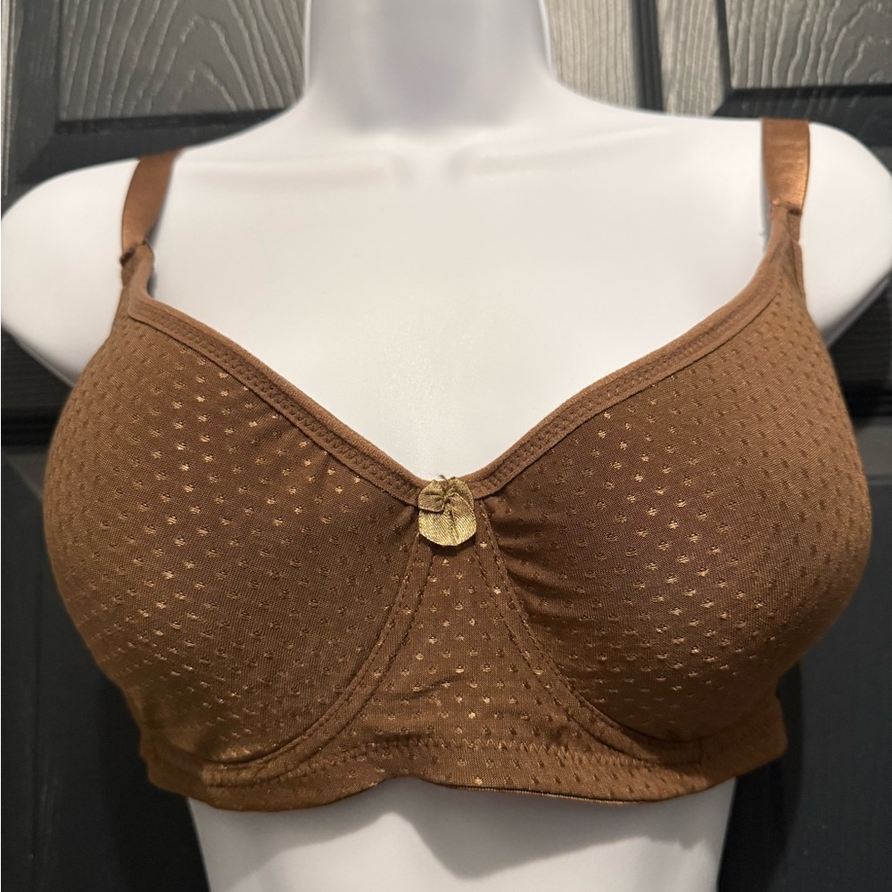 Carnival-Elegant Brown Women's Bra. Size 40C NWOT